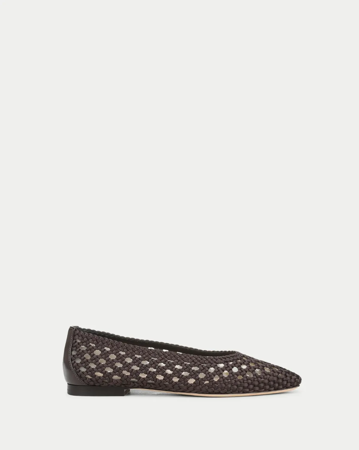 Cienna Woven Satin Flat by Veronica Beard