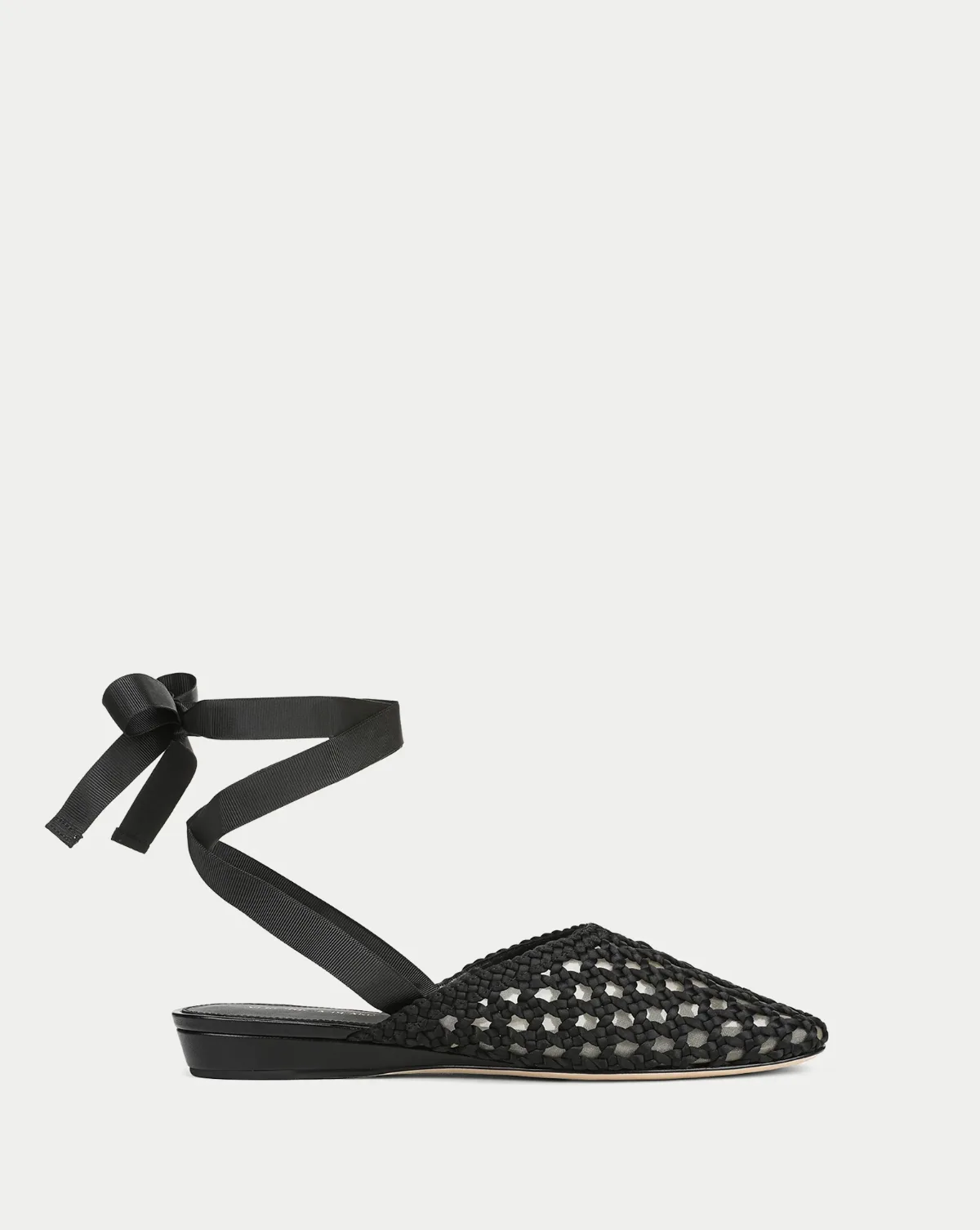 Malia Woven Satin Mule by Veronica Beard
