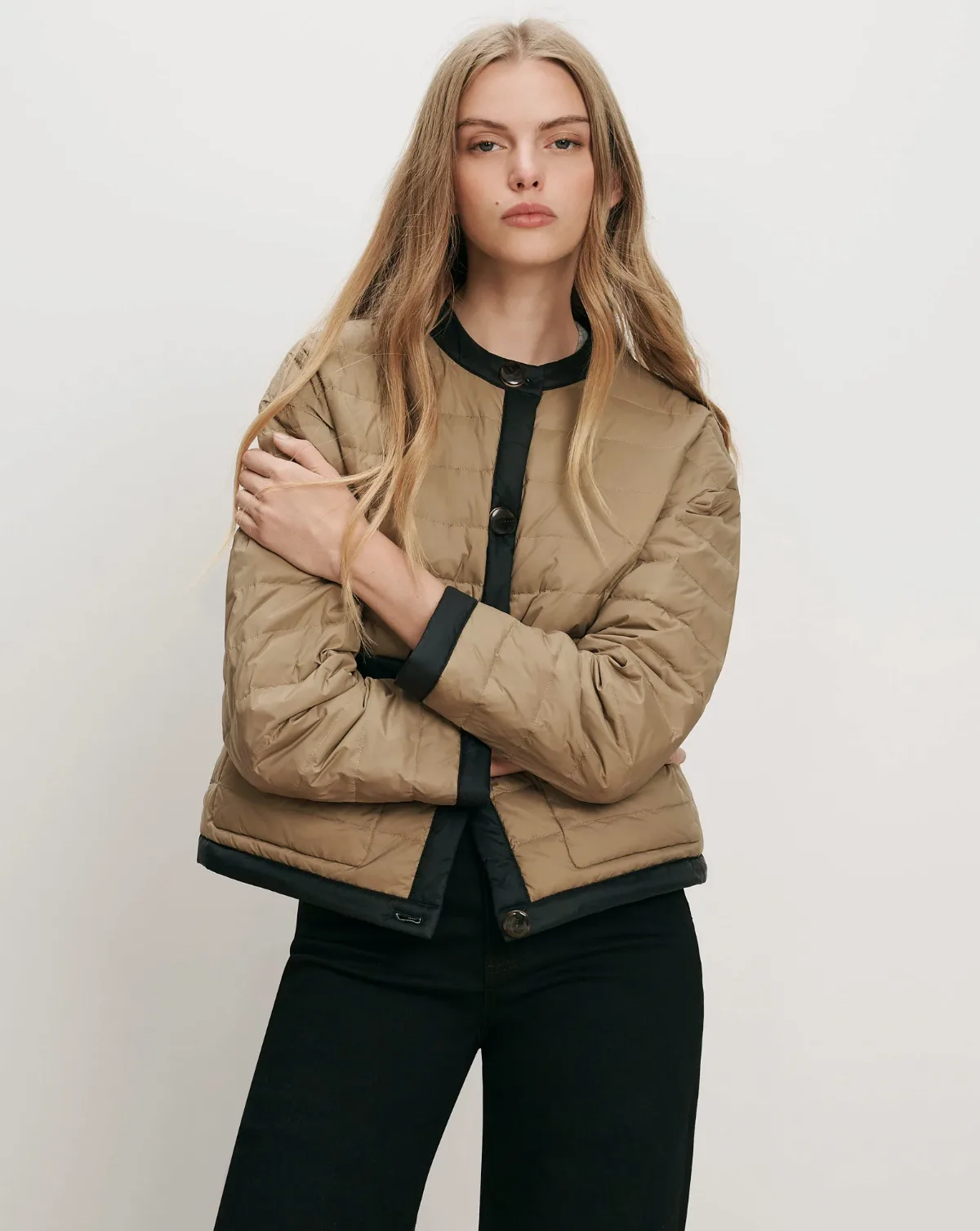 Pearson Puffer Dickey Jacket by Veronica Beard