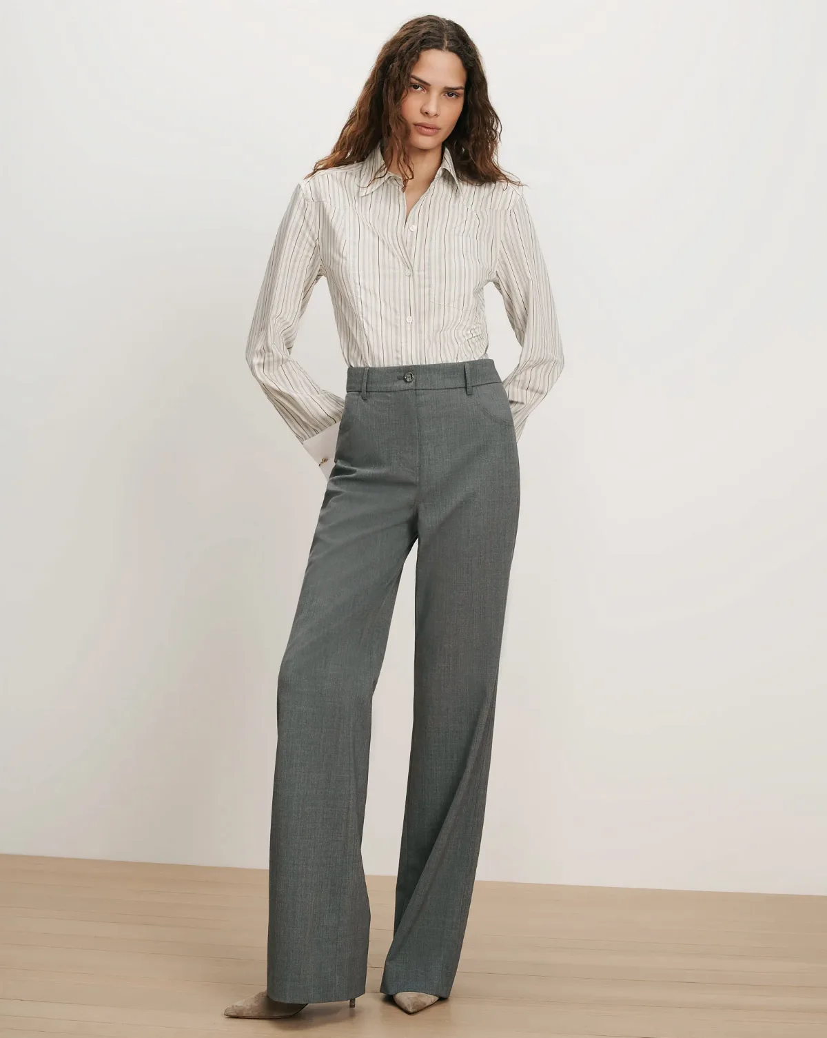Elvi Wide-Leg Pant by Veronica Beard