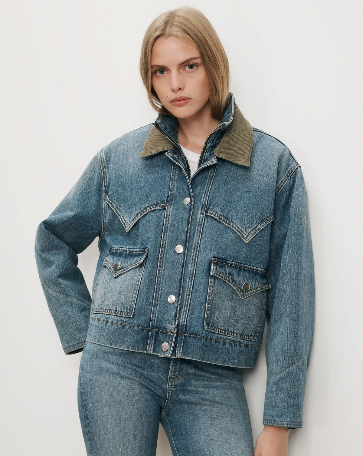 Wegner Denim Jacket by Veronica Beard