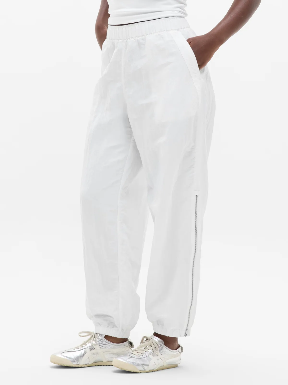 Pursuit Mid Rise Zip Jogger by Athleta