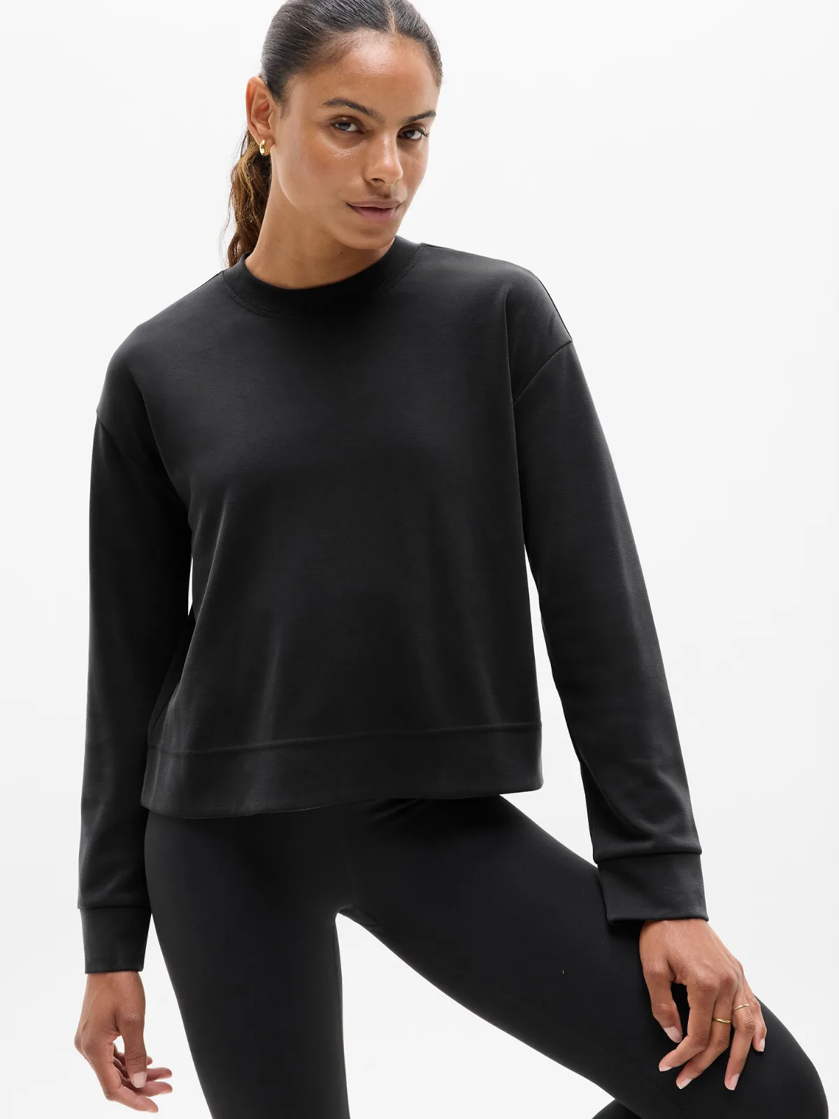 Seasoft Crewneck Sweatshirt by Athleta