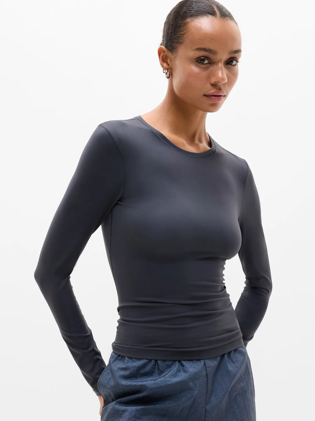 Bodymove Crew Neck Long Sleeve Top