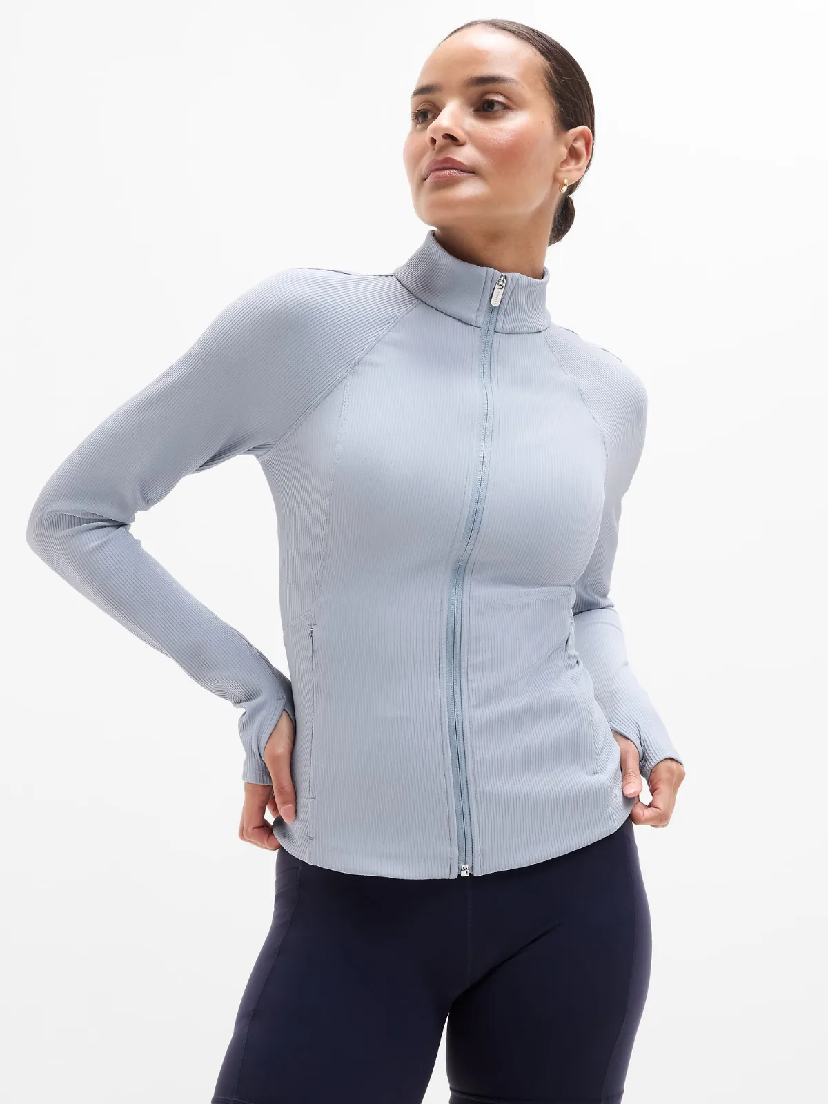 Salutation Ribbed Jacket 2.0 by Athleta
