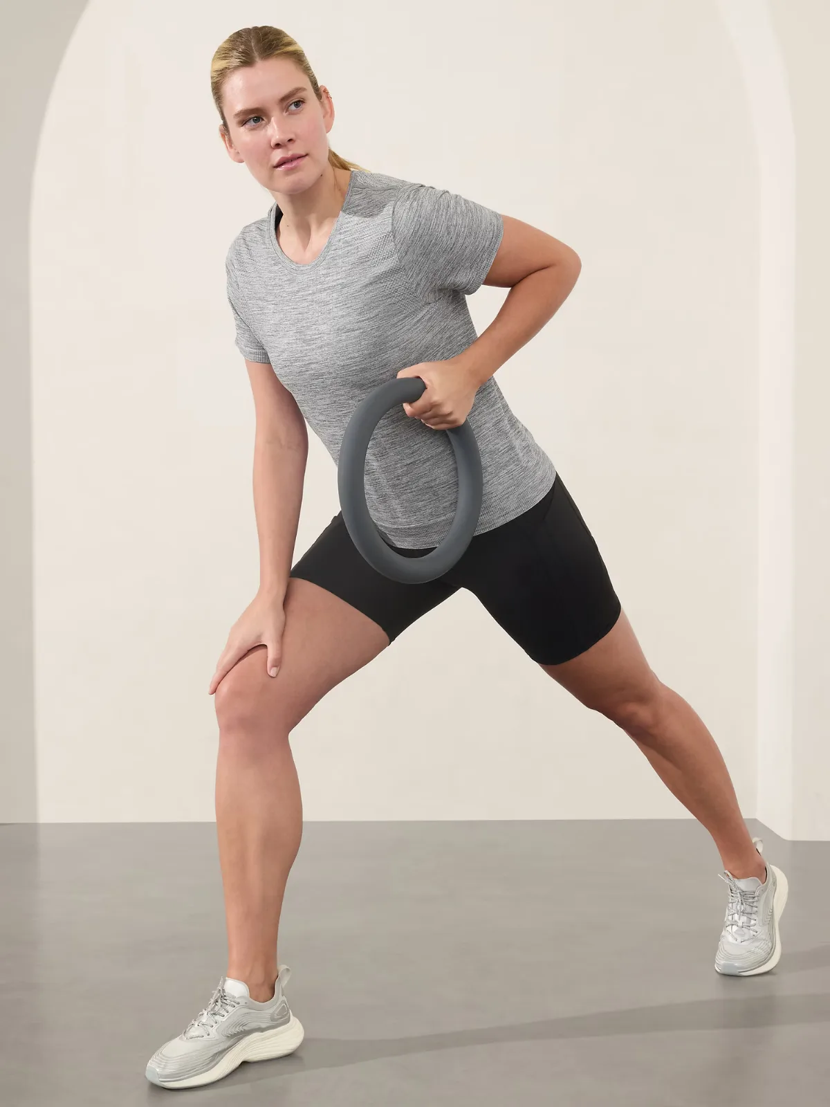 In Motion Seamless Heather Tee by Athleta