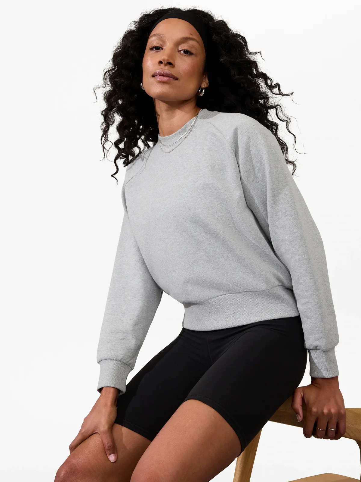 Forever Fleece Relaxed Crew Sweatshirt by Athleta