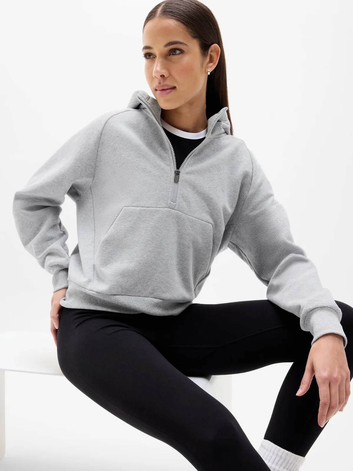 Forever Fleece 1/2 Zip Hoodie