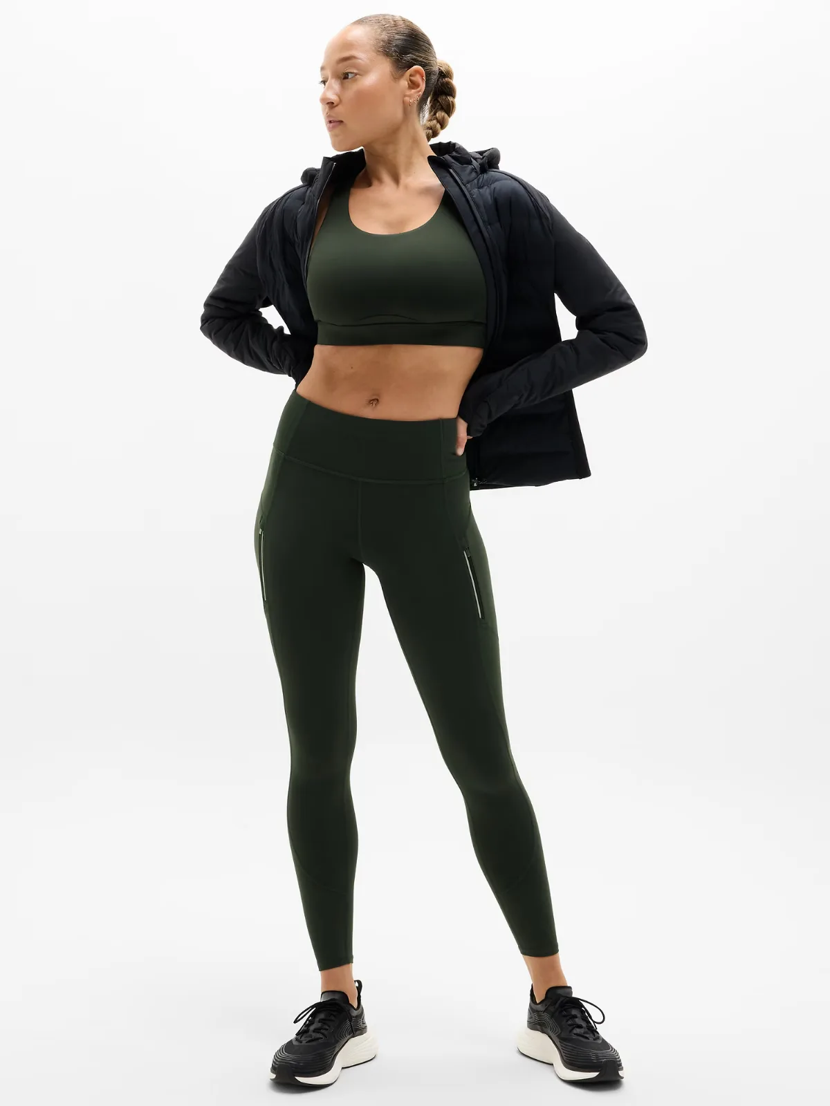 Rainier High Rise Legging by Athleta