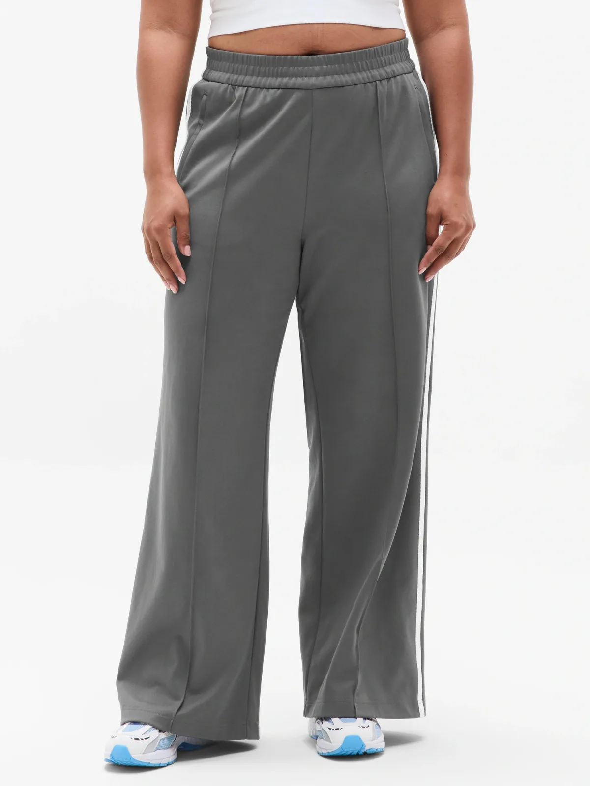 Tempo Mid Rise Wide Leg Track Pant by Athleta