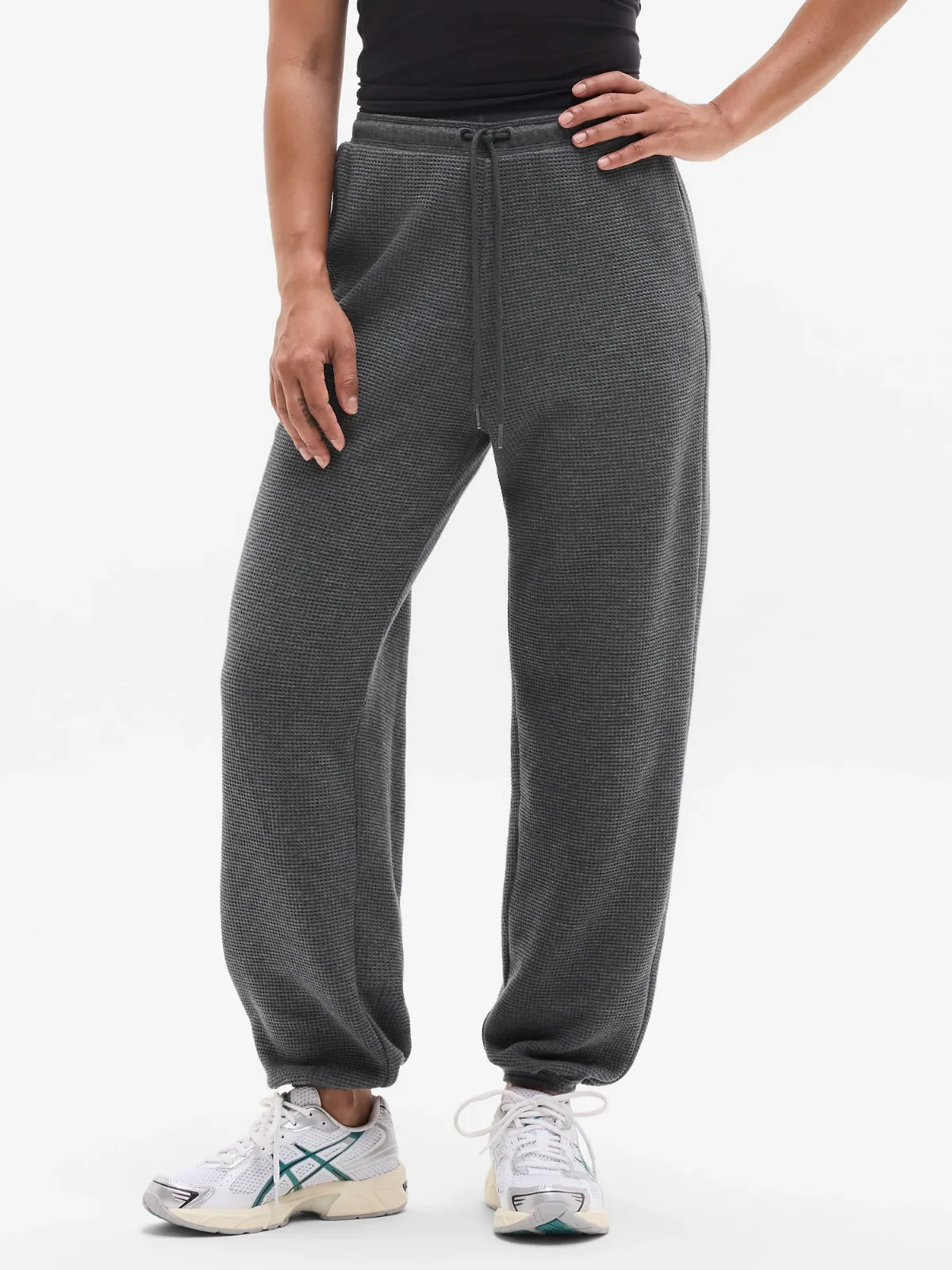 Tranquil Mid Rise Waffle Jogger