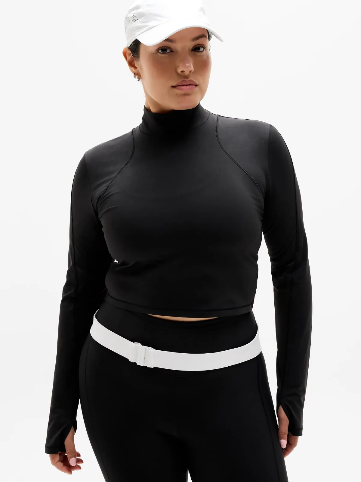 Summit Mesh Crop Top by Athleta