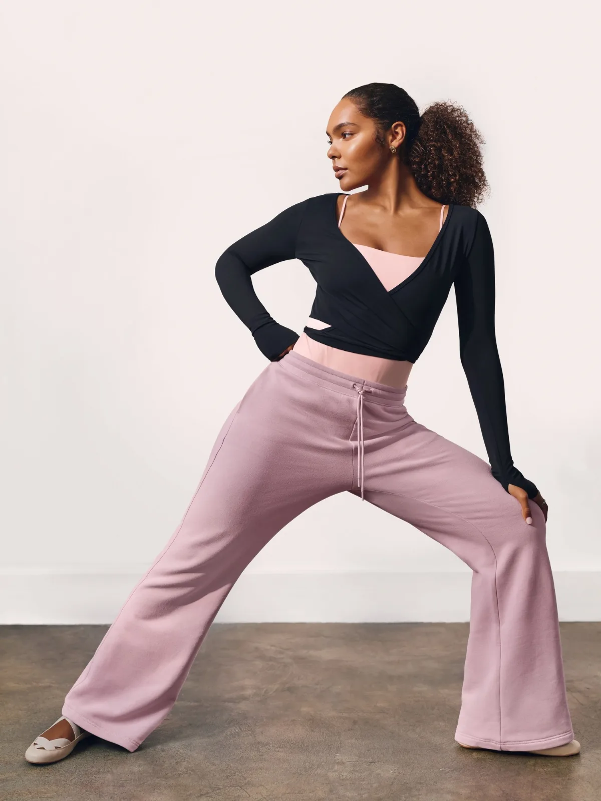 Forever Fleece Mid Rise Flare Pant by Athleta