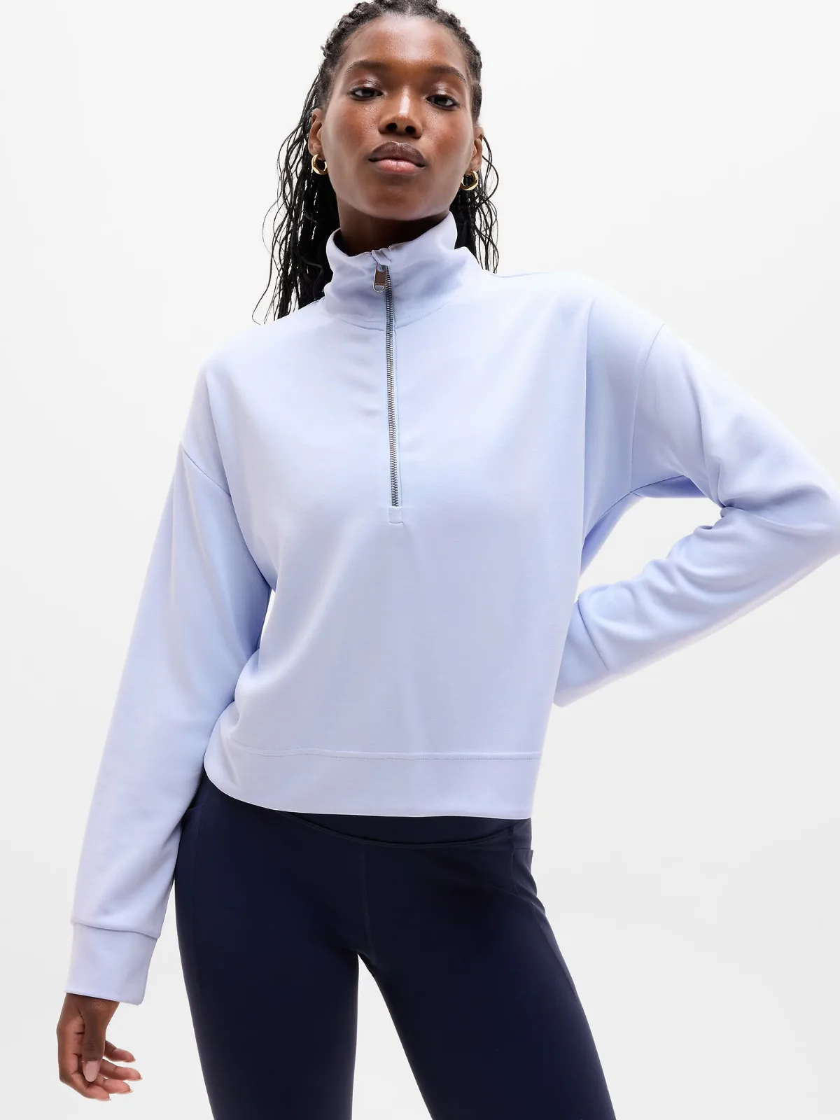Seasoft Quarter Zip by Athleta