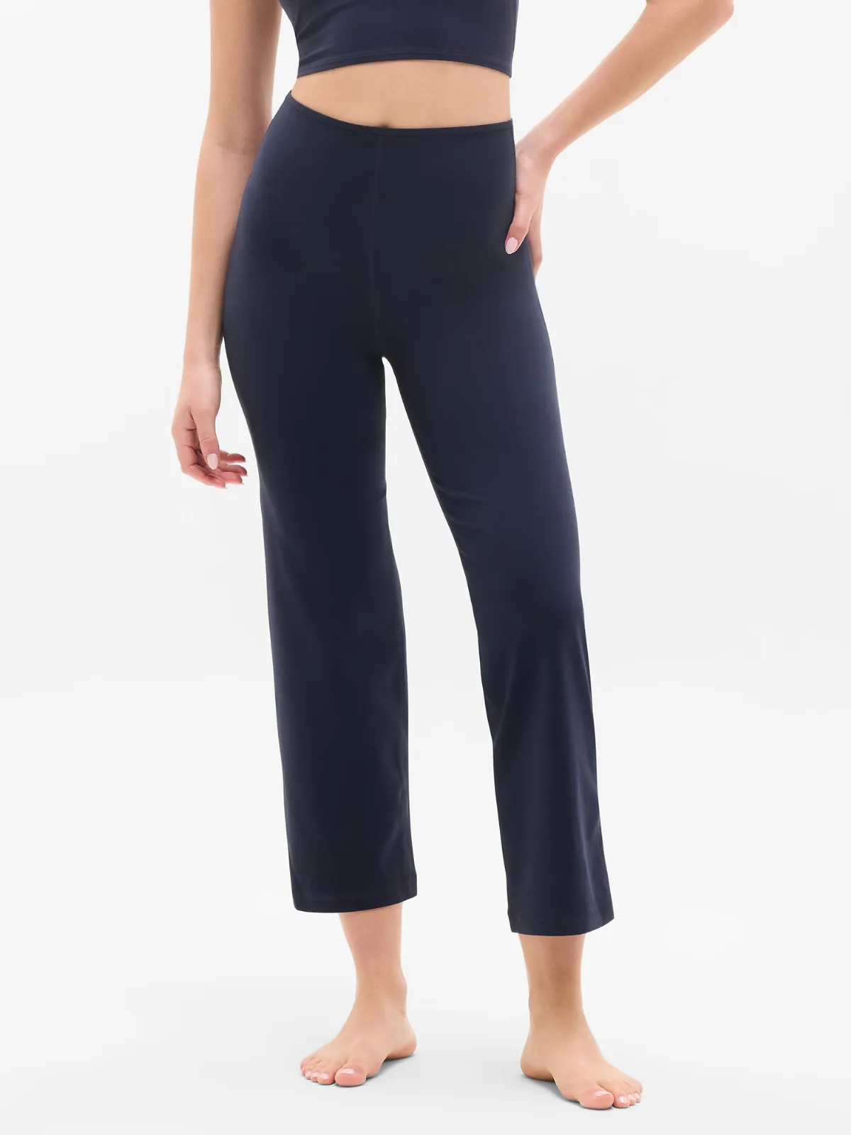 Elation Ultra High Rise Straight Crop Pant by Athleta
