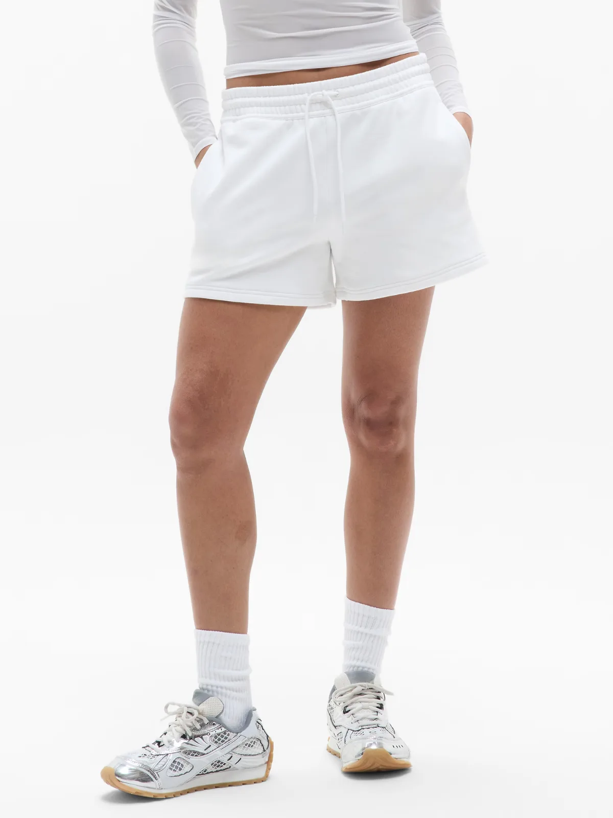 Forever Fleece Mid Rise 4 Short