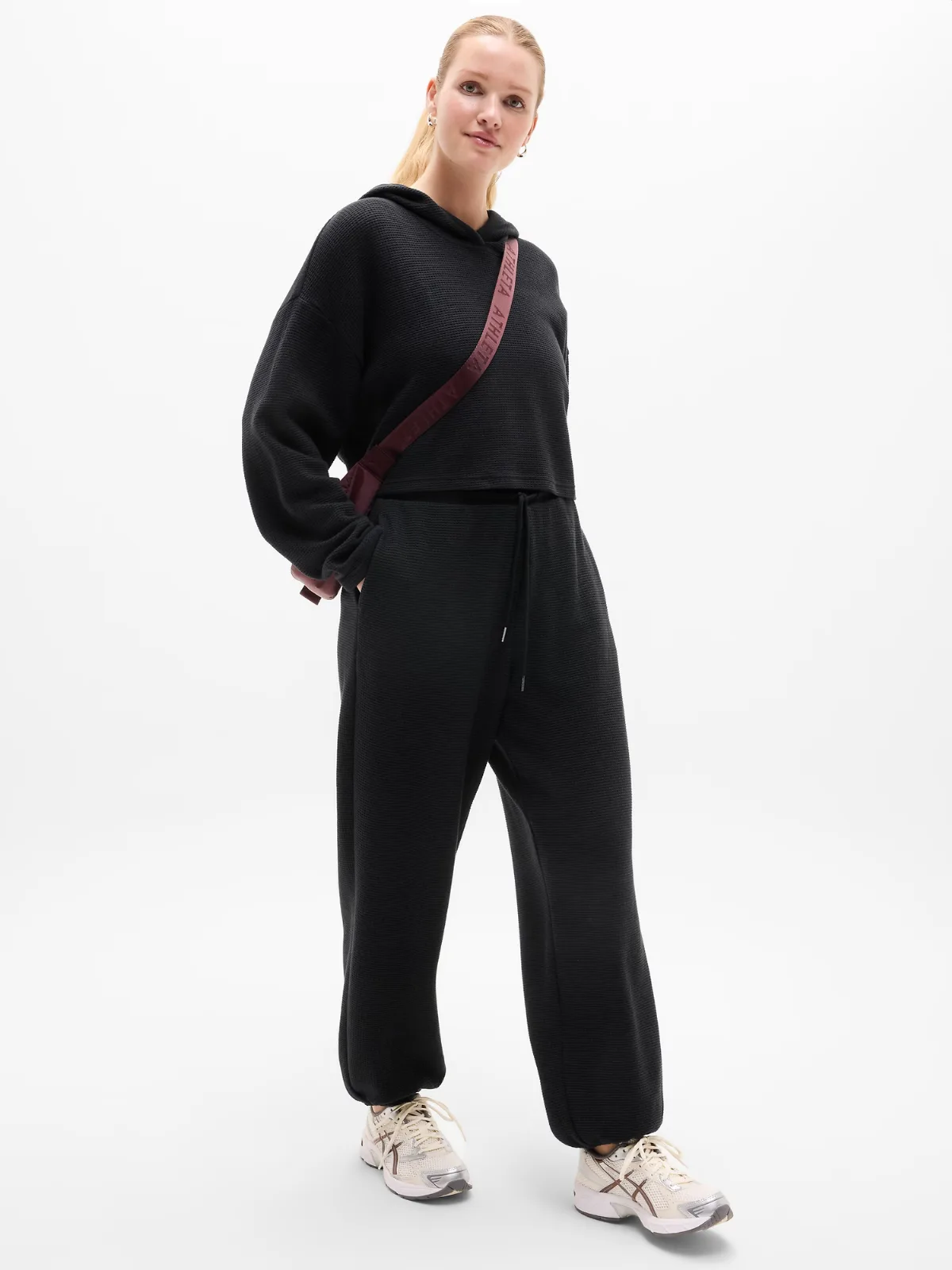 Tranquil Waffle Hoodie by Athleta
