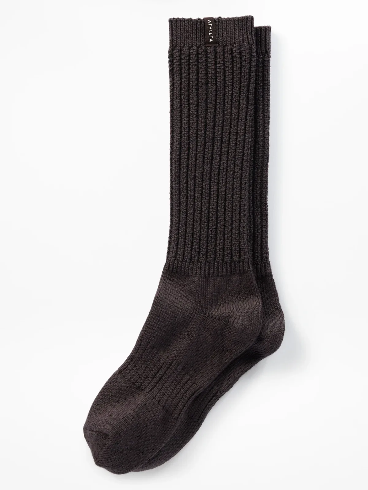 Cloud Cable Knit Scrunch Sock
