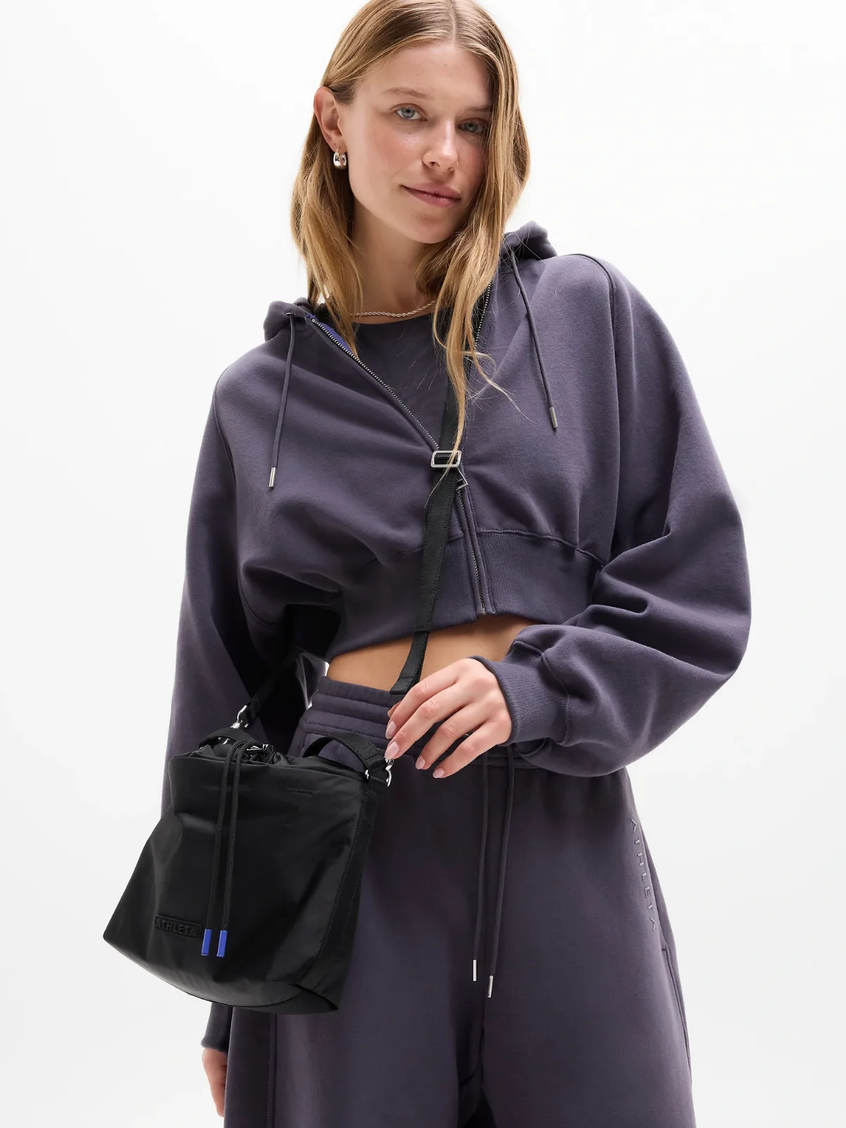 Simone Biles Satin Bucket Bag by Athleta