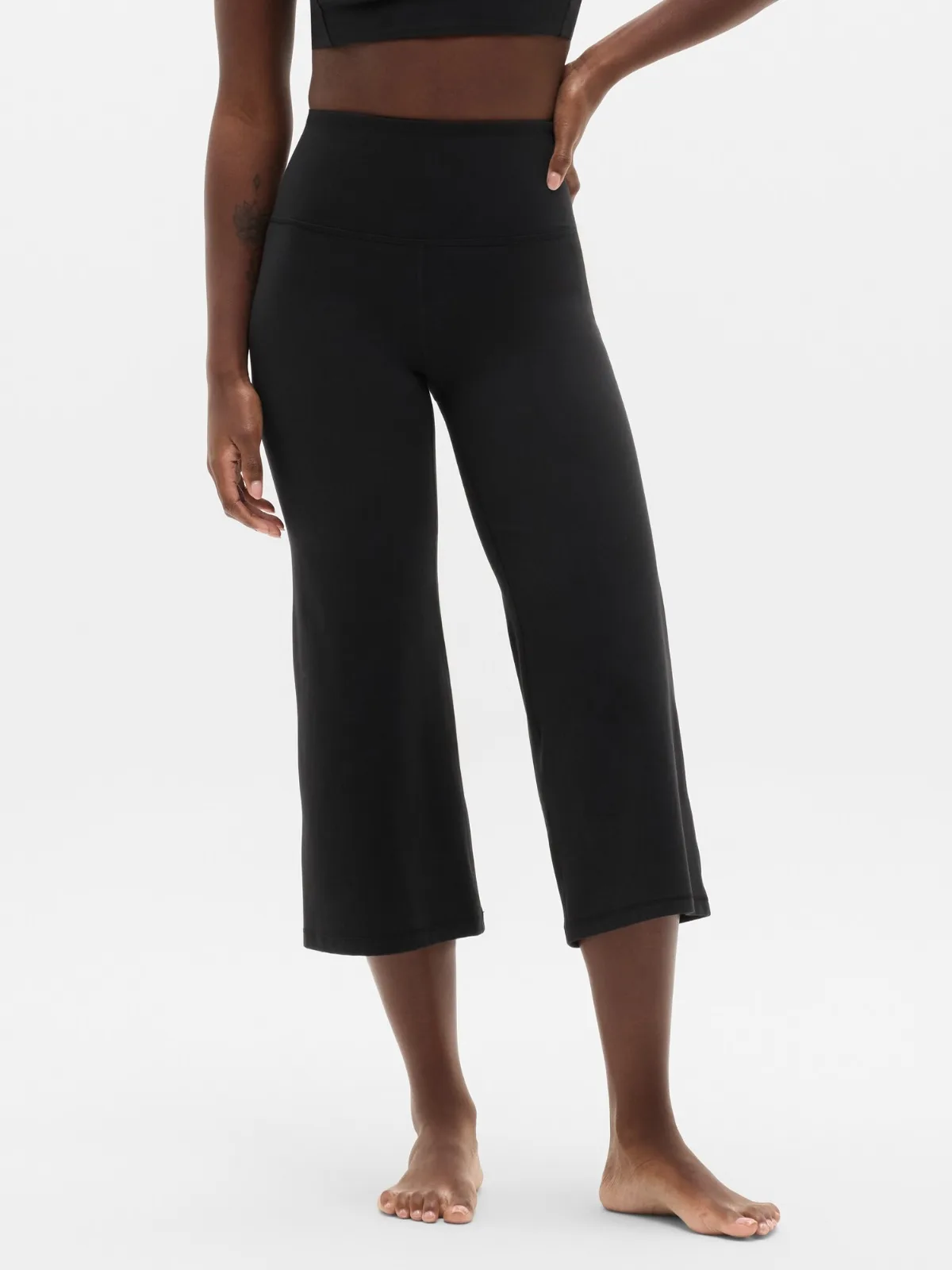 Elation High Rise Crop Flare by Athleta