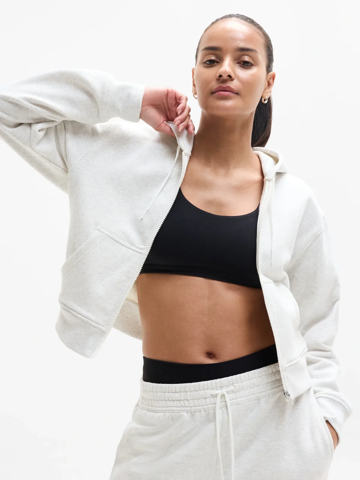 Forever Fleece Full Zip Sweatshirt by Athleta