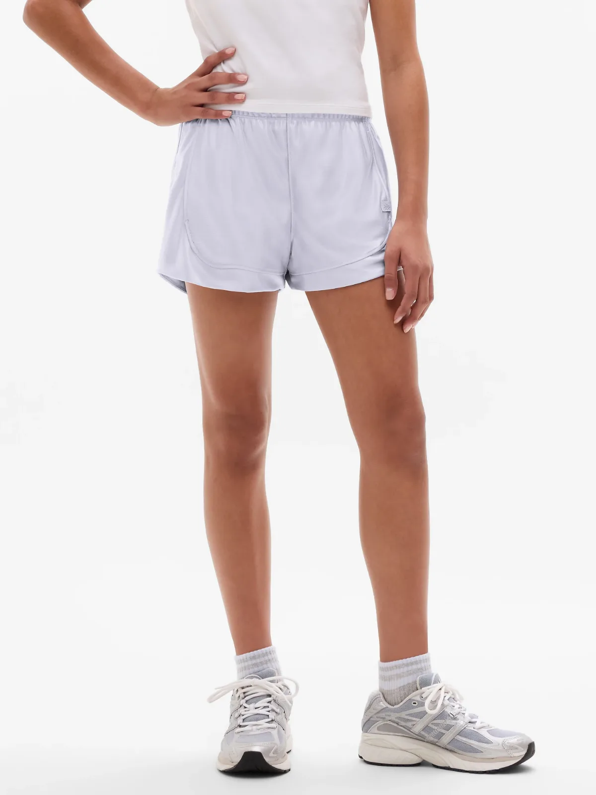 Shine on Track Short by Athleta