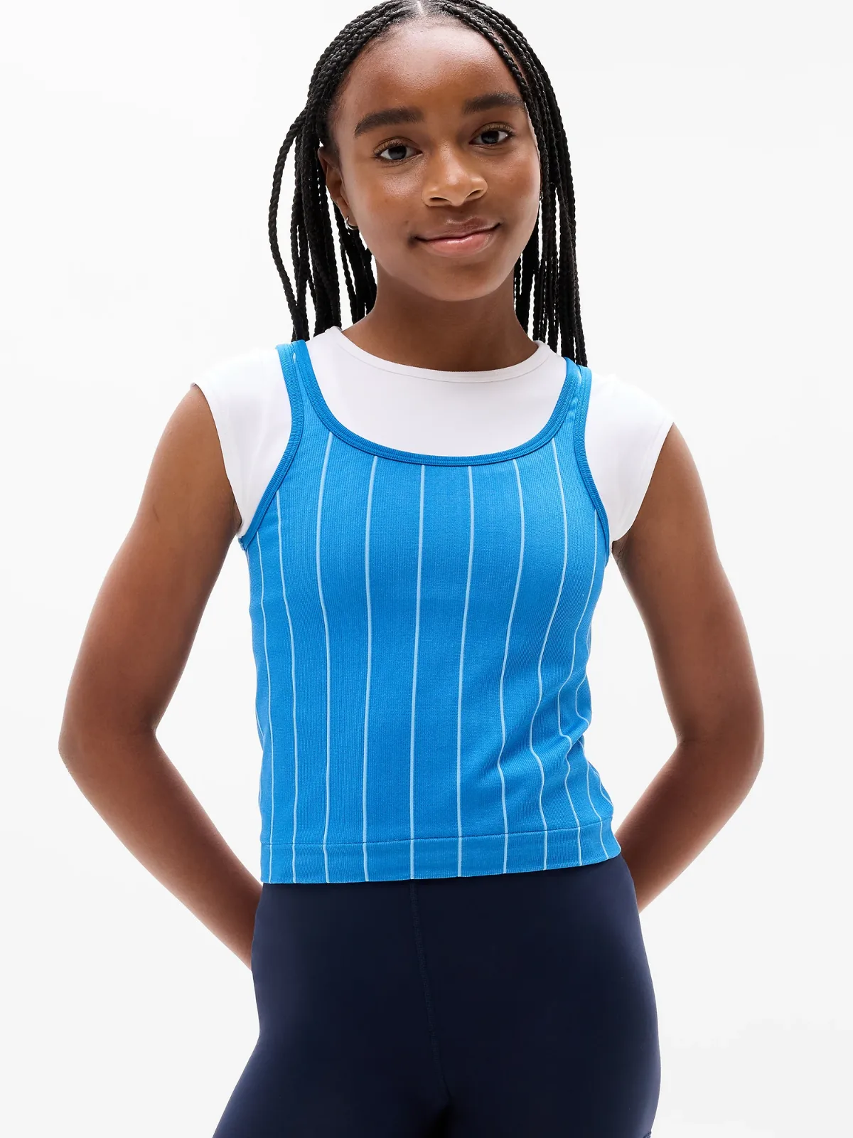 Rise Above Rib Double Up Tee by Athleta