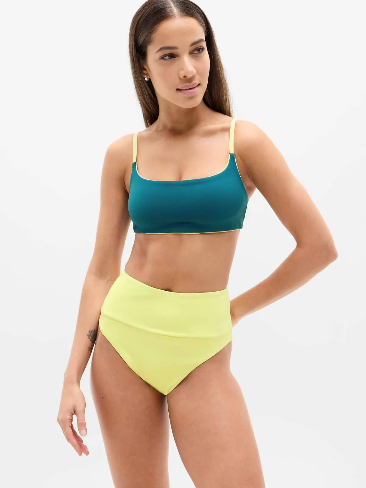 Ultra High Waist Cheeky Swim Bottom by Athleta