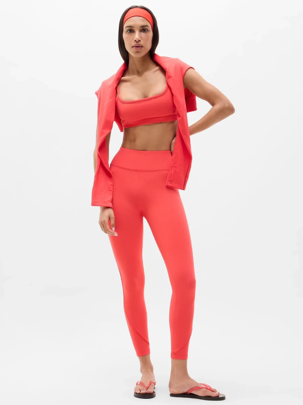 Elation Ultra High Rise Picot 7/8 Legging by Athleta