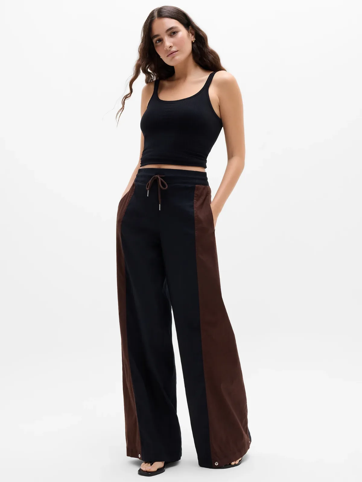 Superlinen Blend Palazzo Pant by Athleta