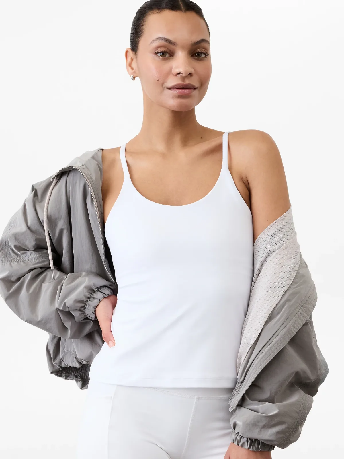 Transcend Scoop Built-In Bra Tank A-C by Athleta