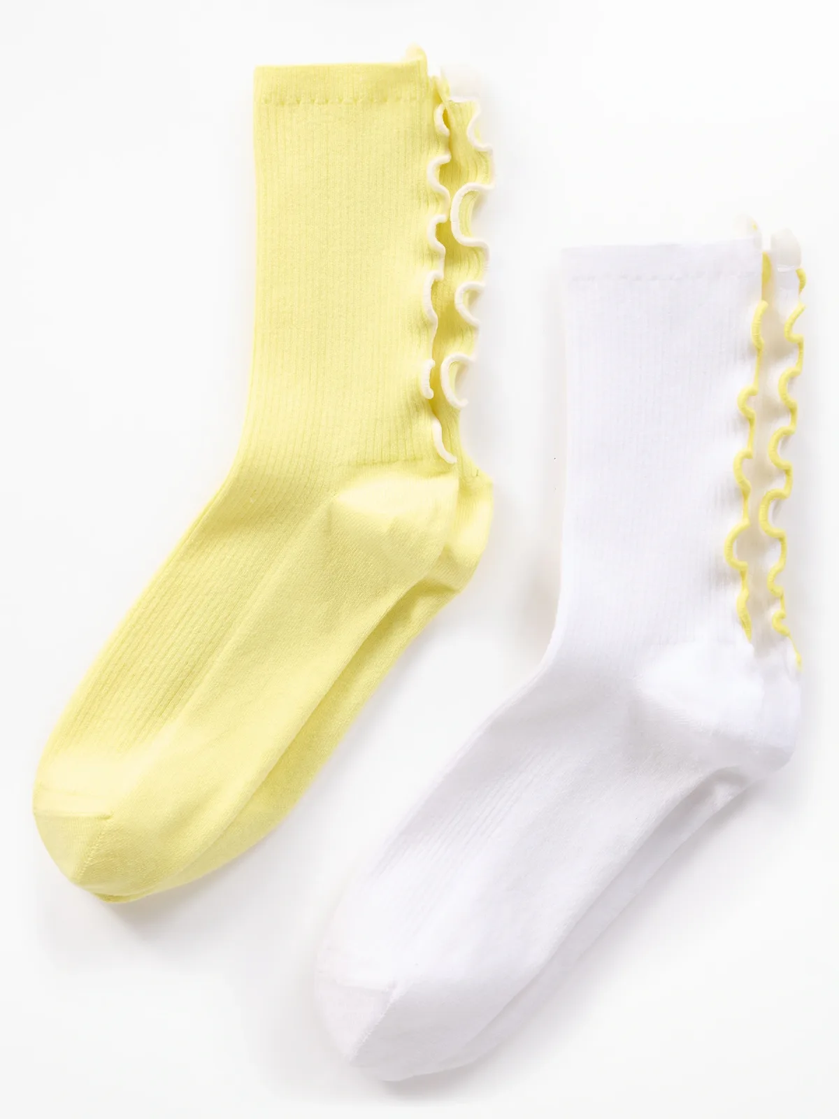 Ruffle Novelty Everyday Crew Sock 2-Pack by Athleta