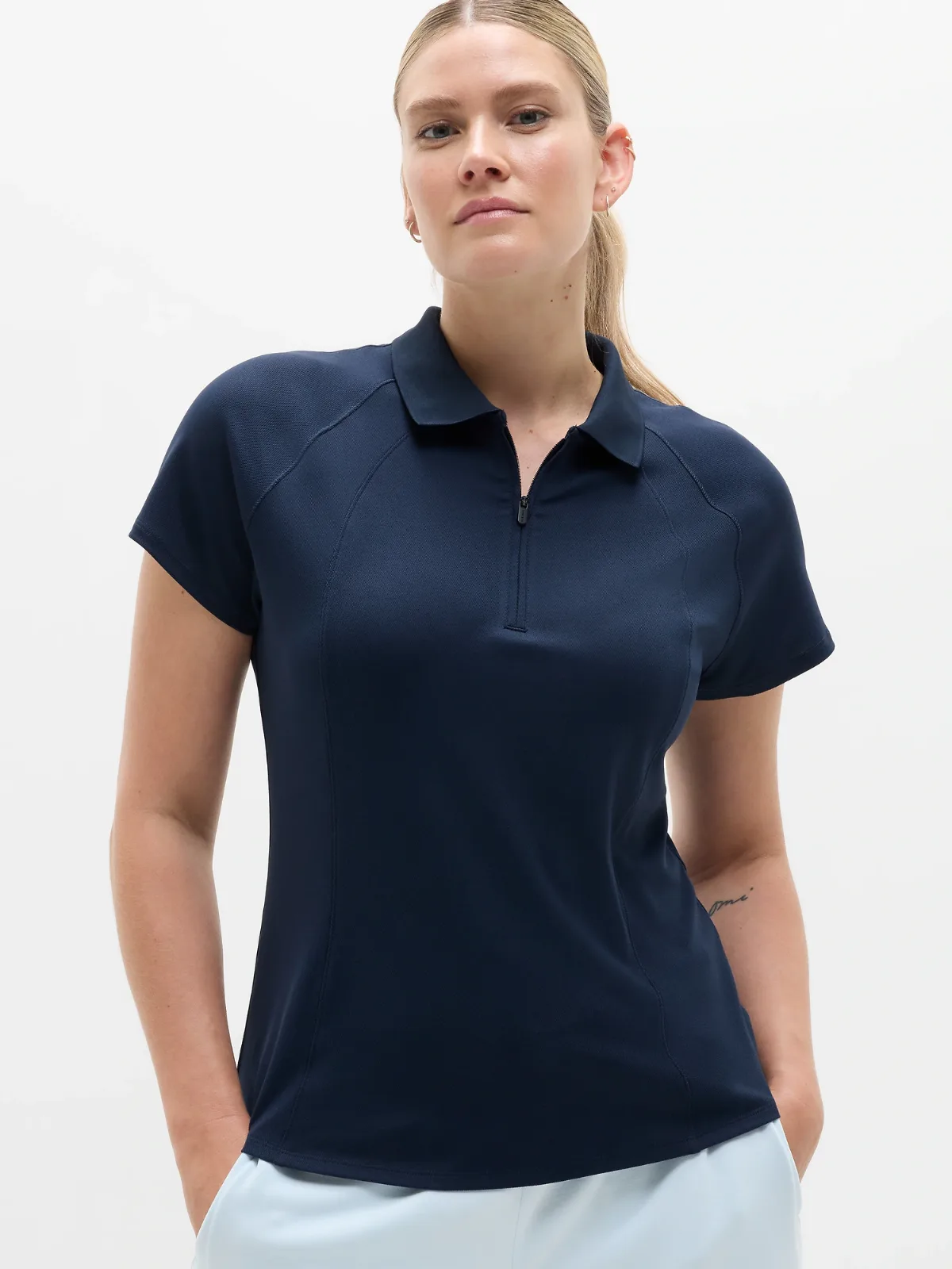 Tee Time Polo Short Sleeve by Athleta