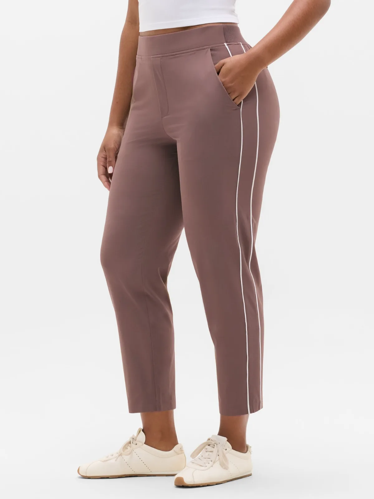 Brooklyn Piping Ankle Pant by Athleta