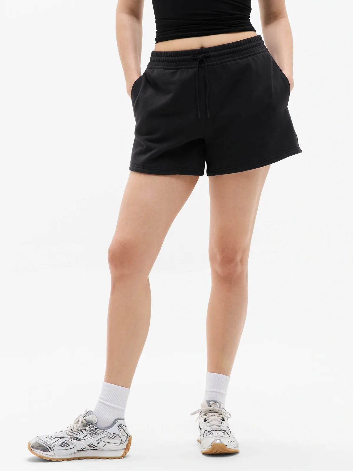 Forever Fleece Mid Rise 4 Short by Athleta