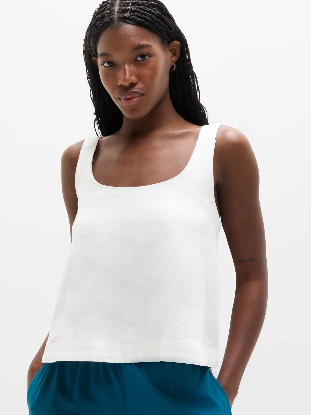 Retreat Linen Tank by Athleta