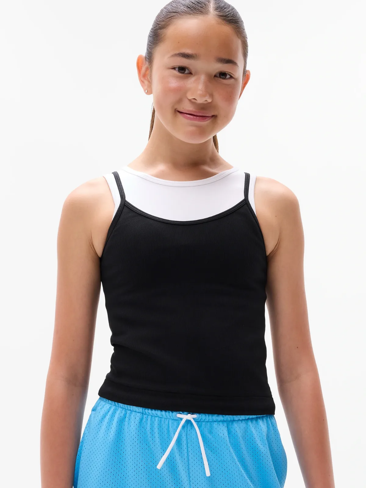 Rise Above Rib Double Up Tank by Athleta