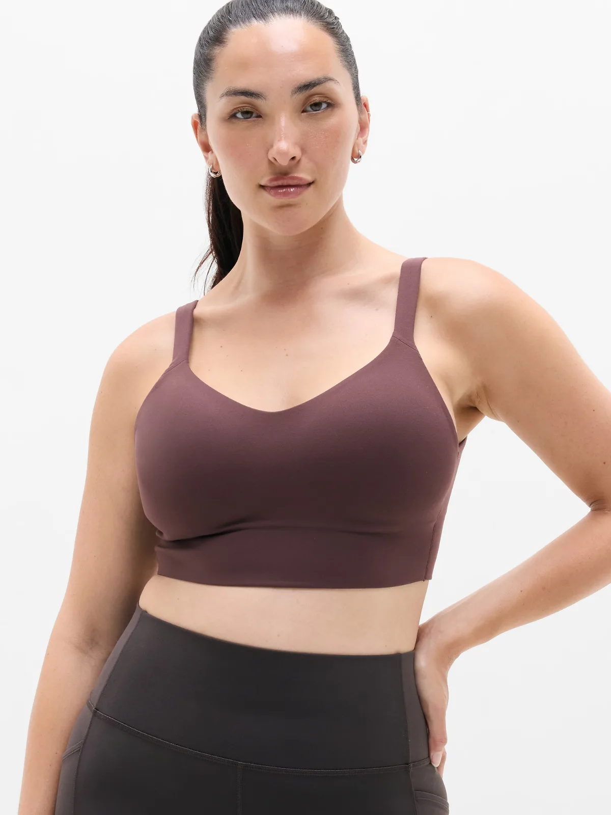 Perfect Form Strappy Longline Bra D-Dd by Athleta