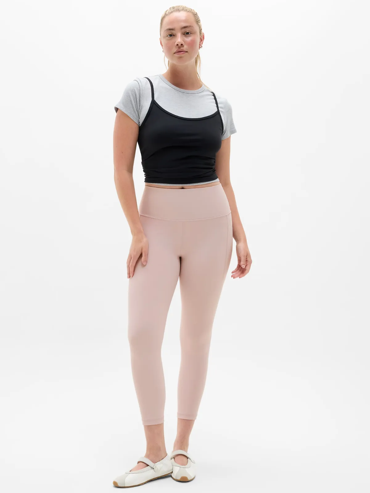 Salutation Stash High Rise 7/8 Legging by Athleta