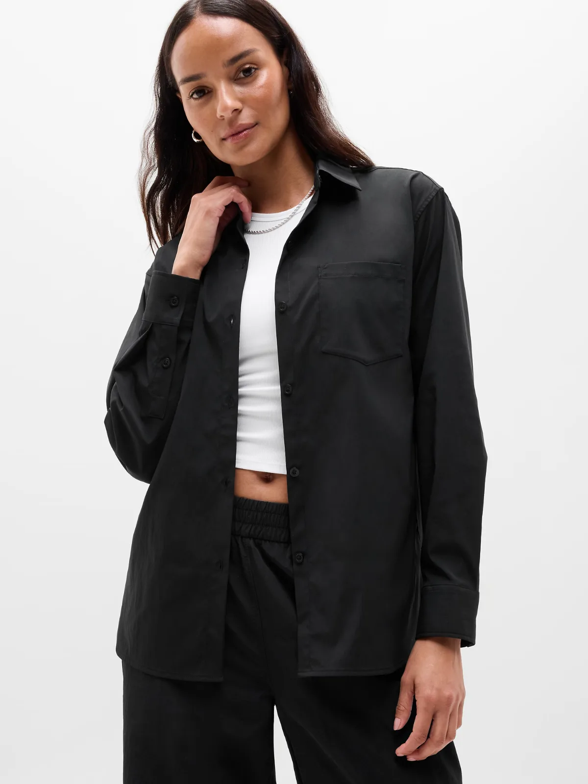 Midday Relaxed Poplin Shirt