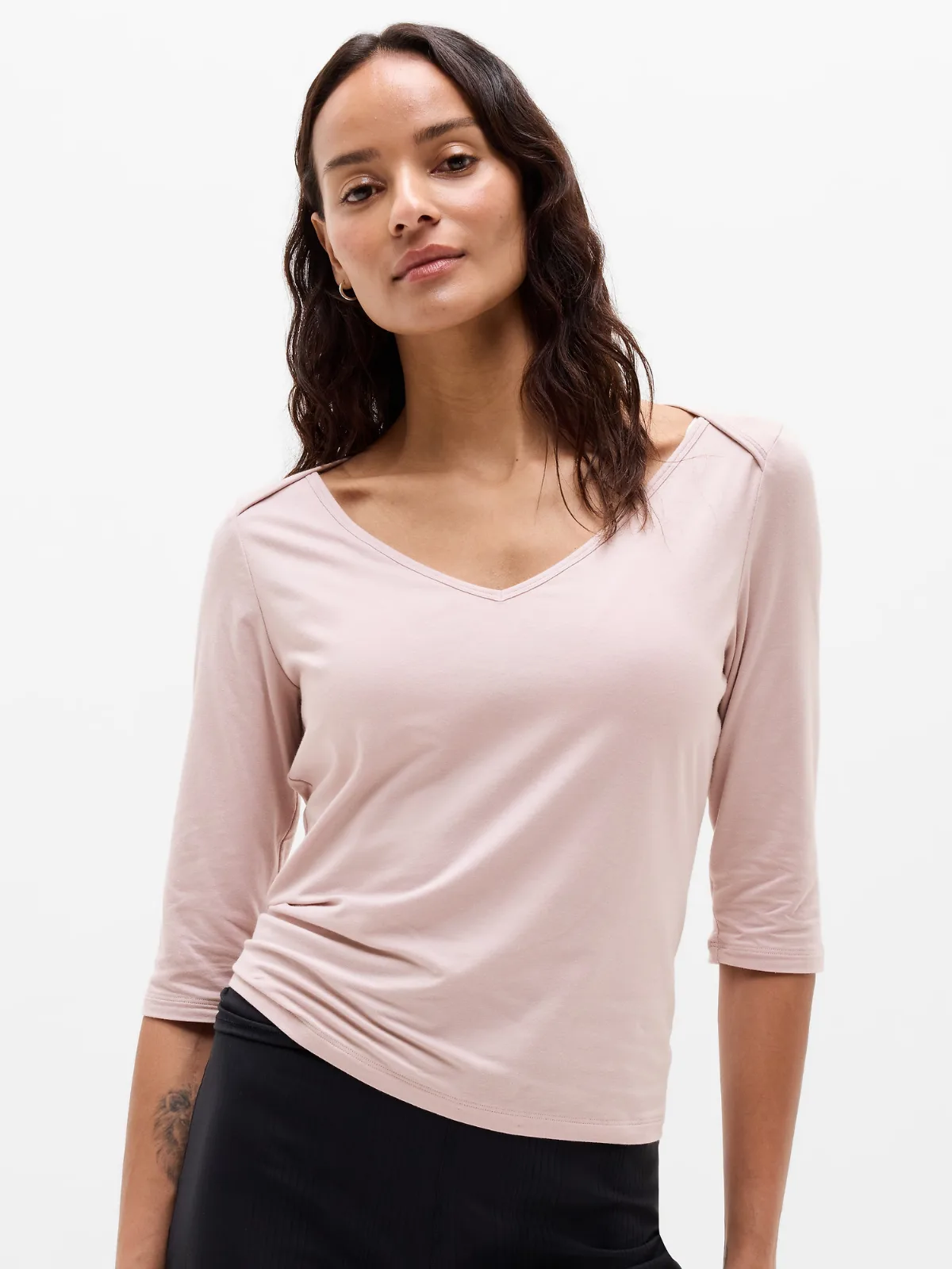Foundation Midi Sleeve Tee by Athleta