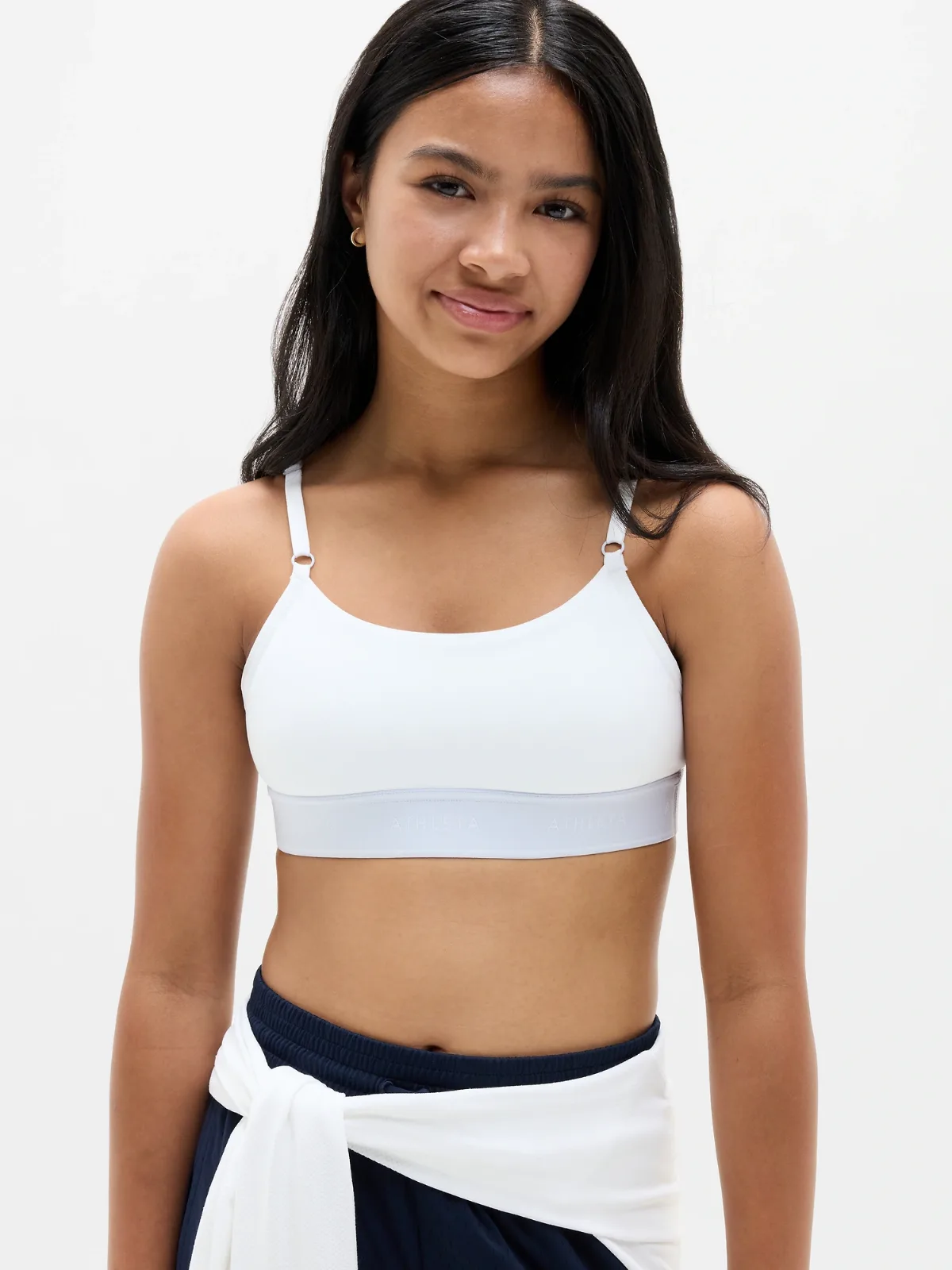 High Speed Logo Adjustable Bra by Athleta