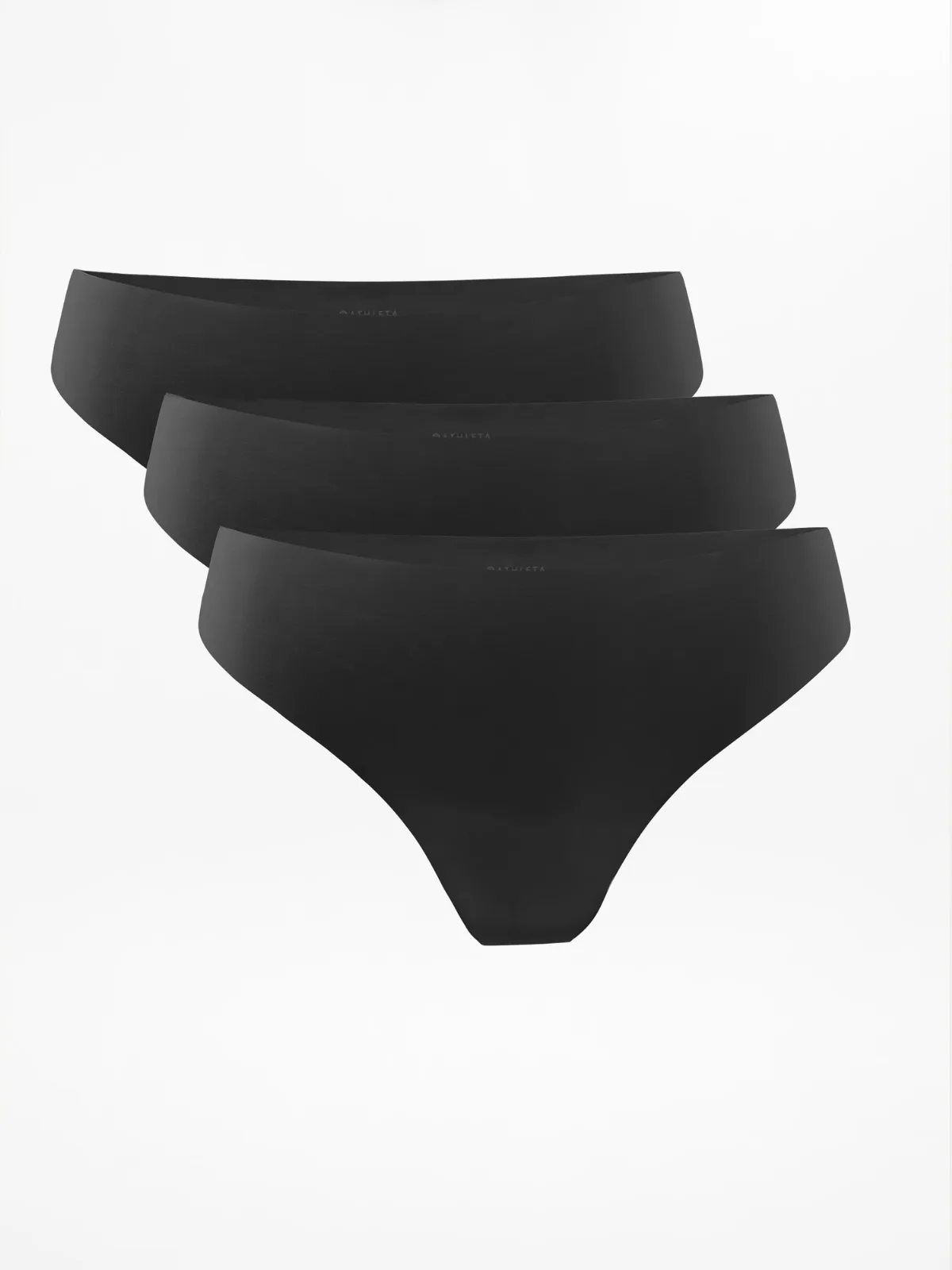 Sleek Form No Show Thong Underwear 3-Pack by Athleta