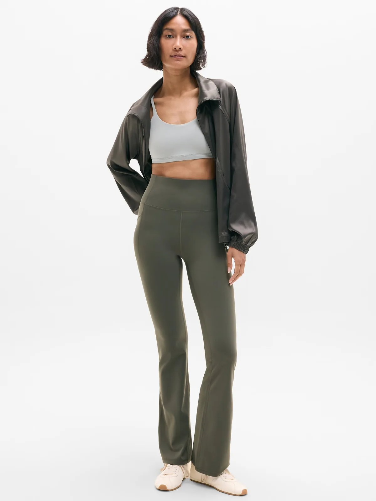 Salutation Stash Slim Fit Flare Pant by Athleta