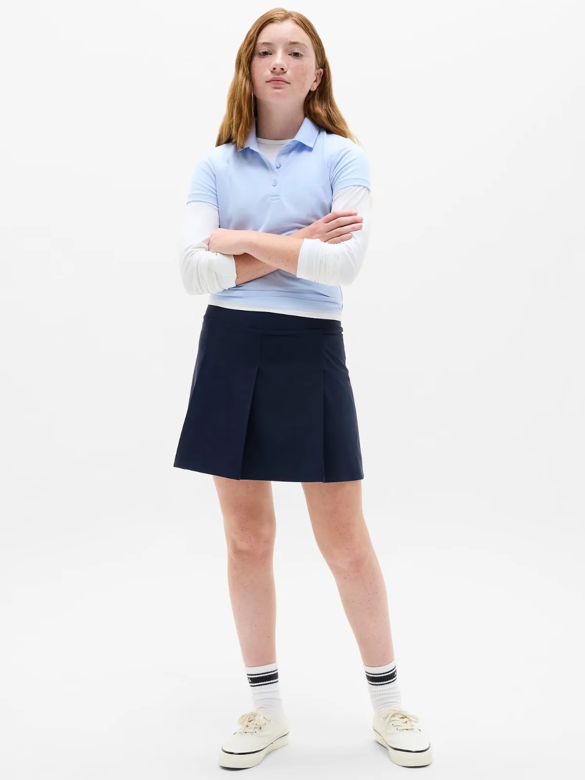 Pleated School Days Skort by Athleta