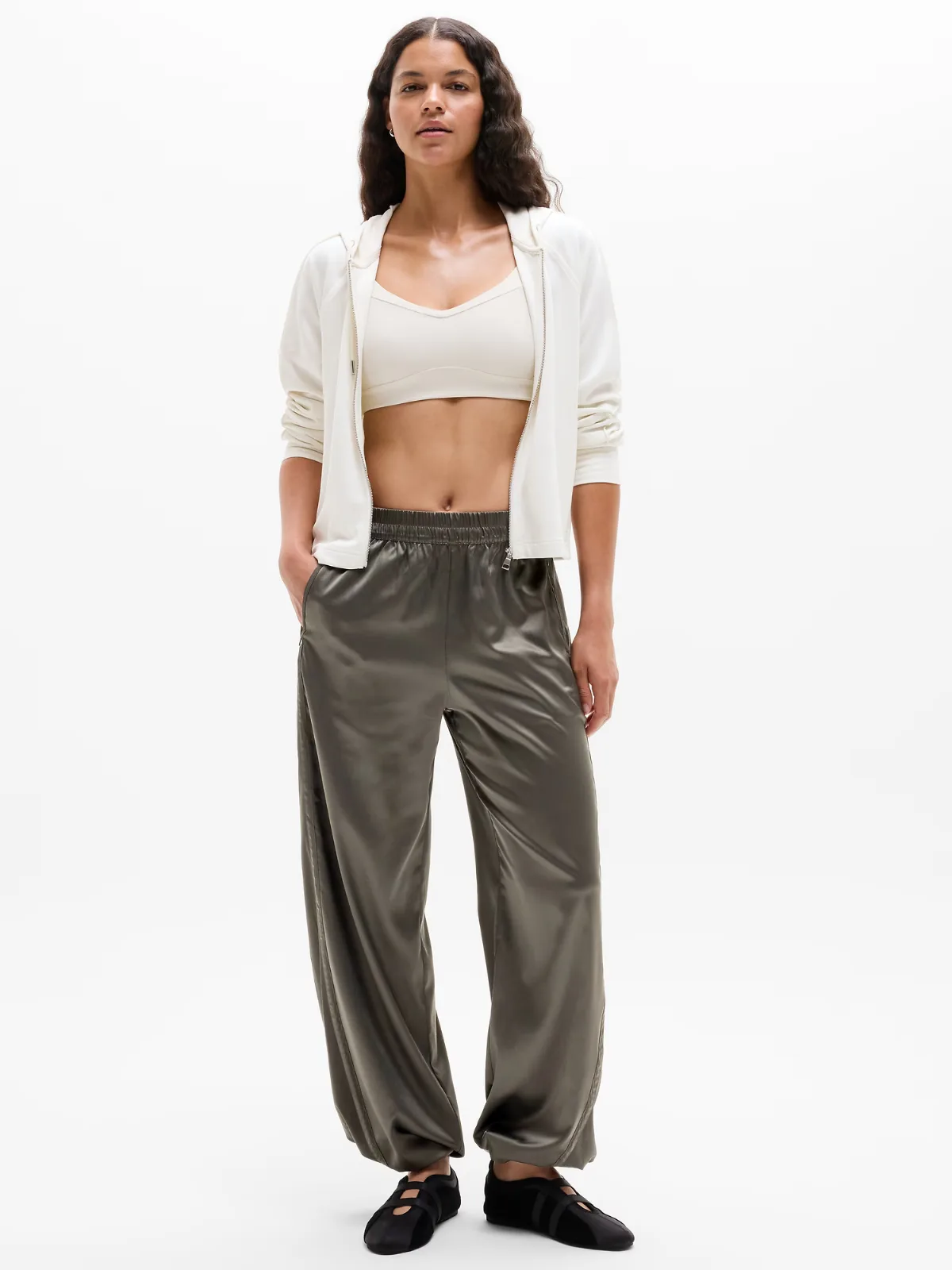 Featherweight Satin Pant by Athleta
