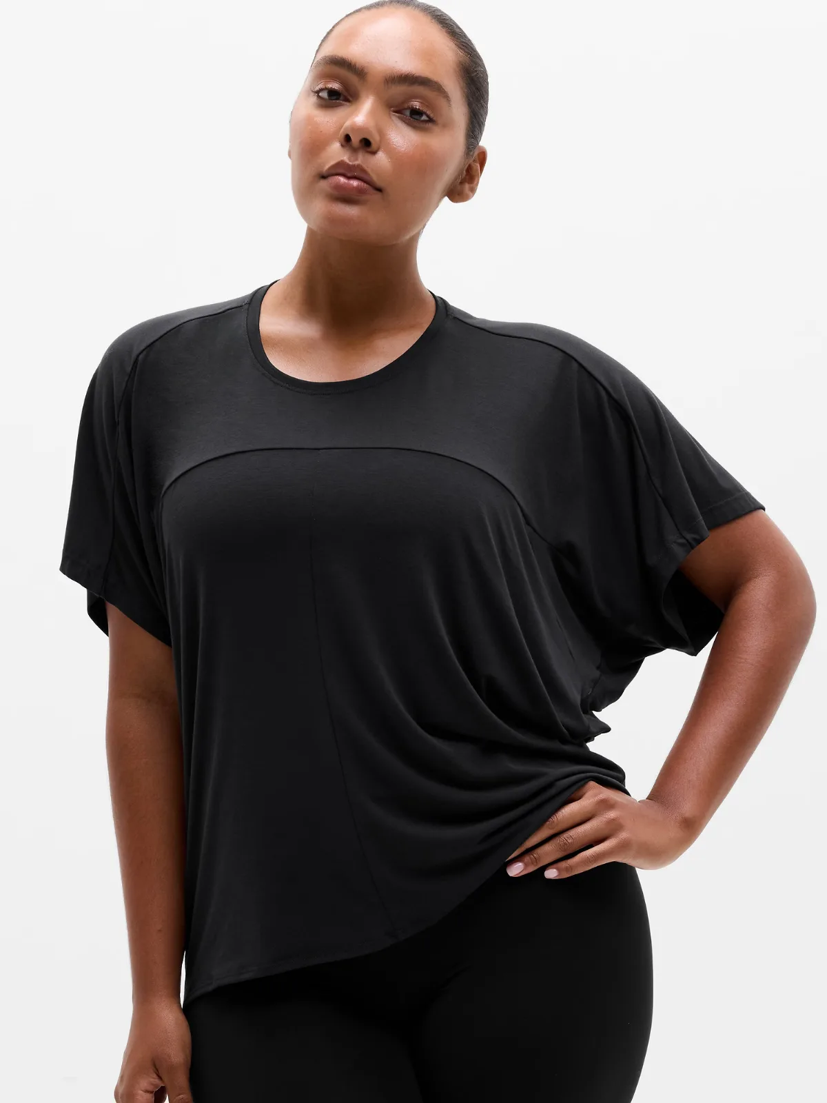 Move with Ease Draped Tee by Athleta