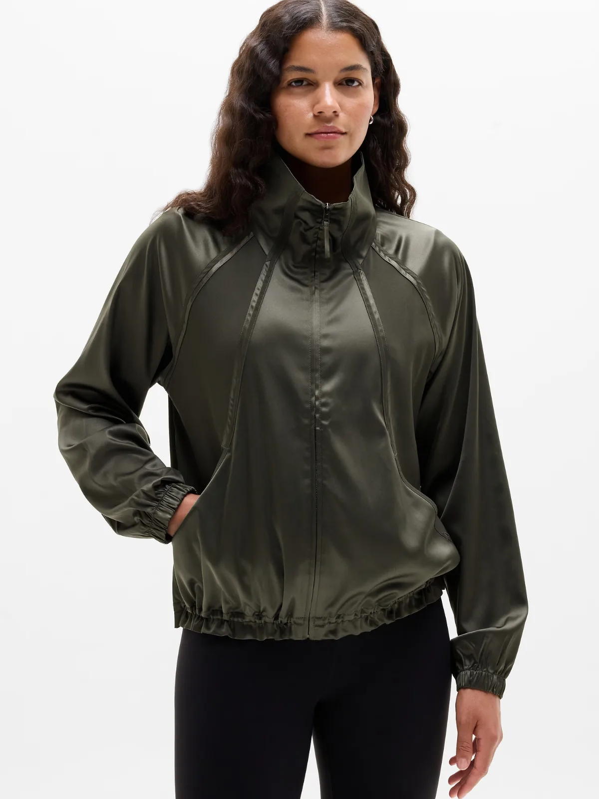 Featherweight Satin Jacket