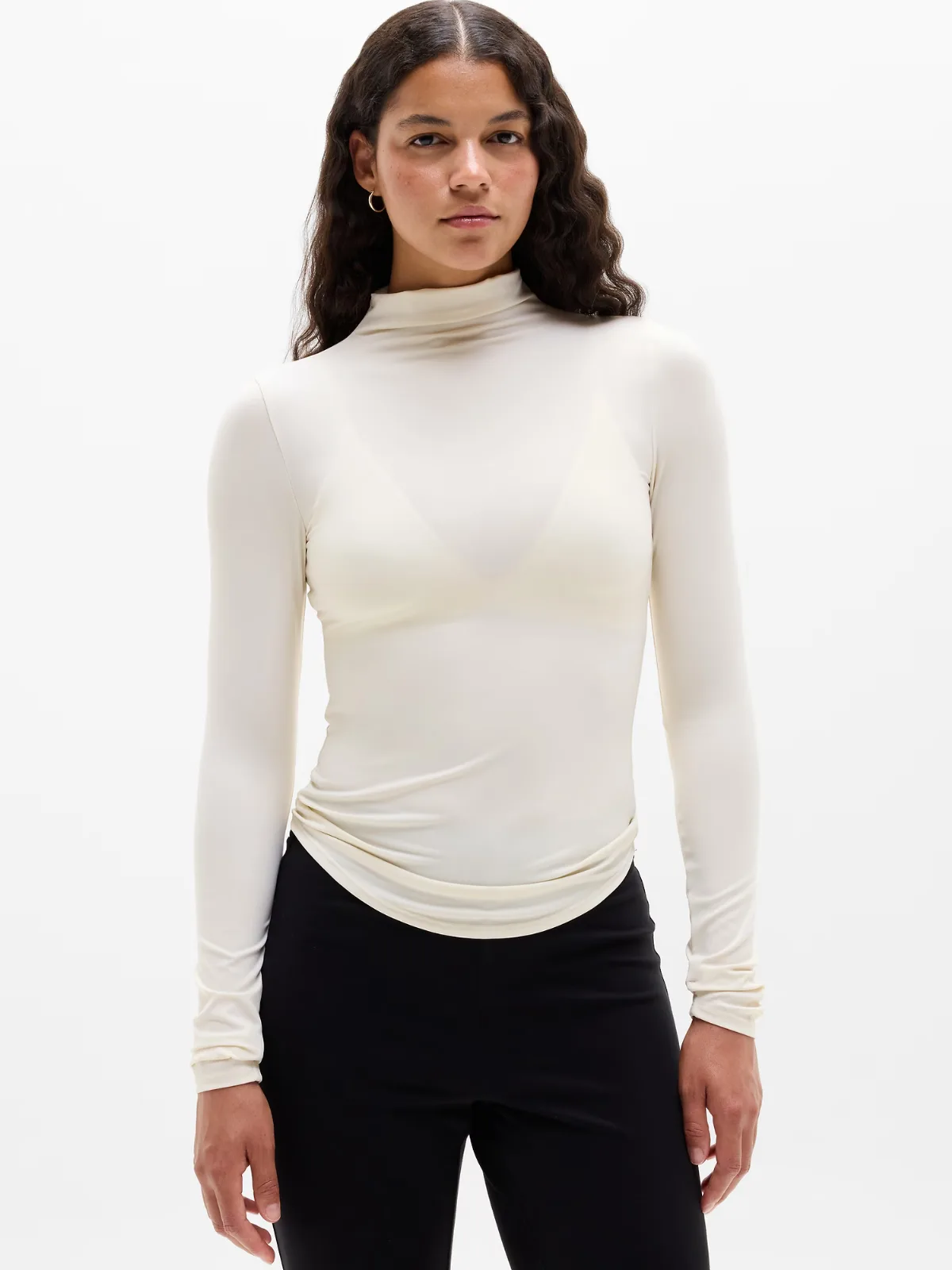 Bodymove Mock Neck Top by Athleta