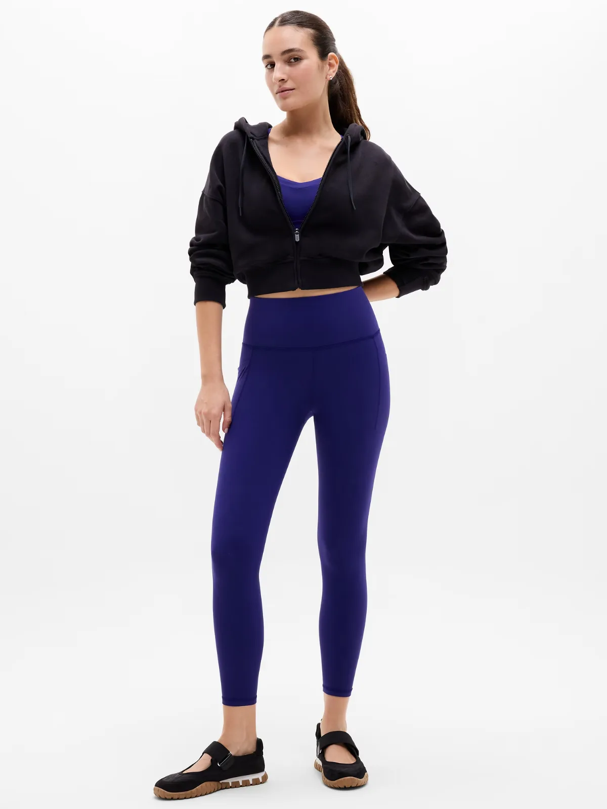 Salutation Stash High Rise 7/8 Legging by Athleta